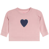 2pc Hacci Denim Heart Set