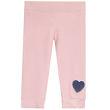 2pc Hacci Denim Heart Set