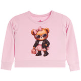 Leather Jacket Bear Long Sleeve Tee