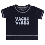 Vacay Vibes Short Sleeve Sweatshirt