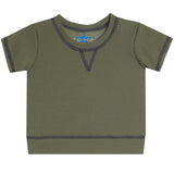 Short Sleeve Thermal Sweatshirt