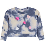 Multi Patches Tie Dye Hacci Sweatshirt - Denny's