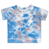 Short Sleeve Terry Lightning Bolt Sweatshirt