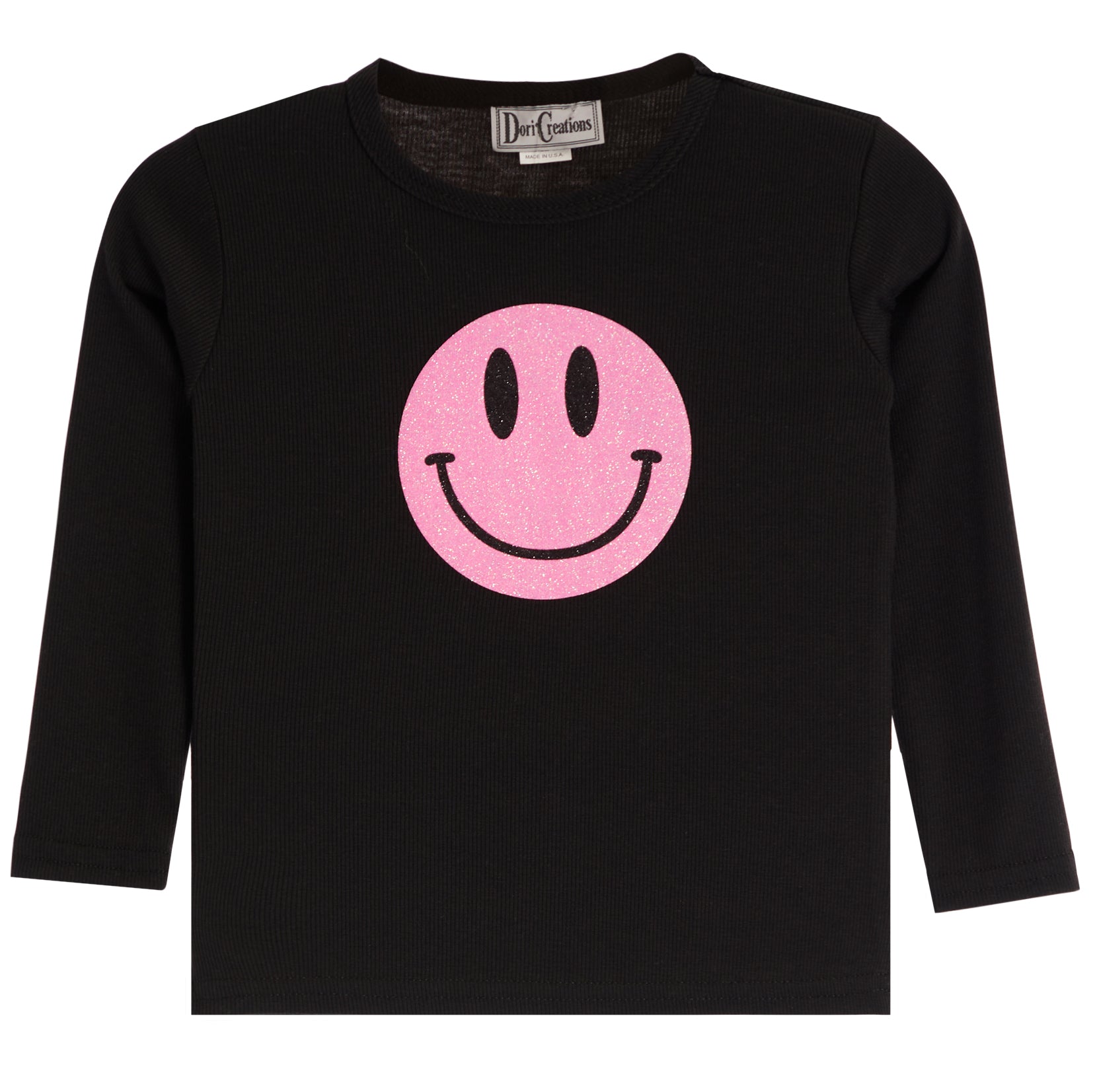 Pink Smiley Long Sleeve Shirt - Denny's