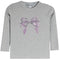 Lavender Bow Long Sleeve Tee - Denny's