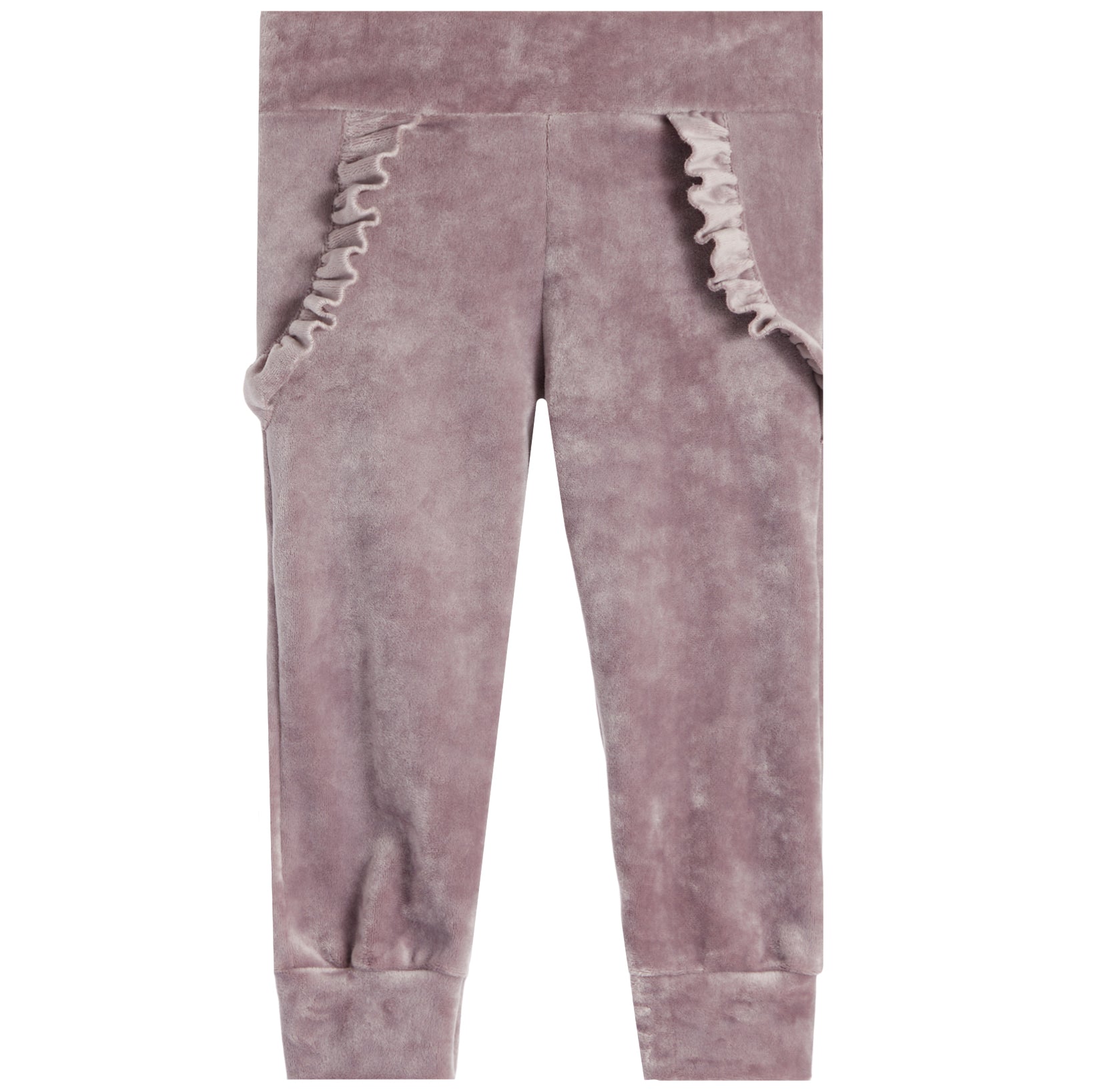 2pc Ruffle Velour Jog Set - Denny's