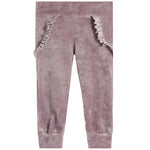 2pc Ruffle Velour Jog Set - Denny's