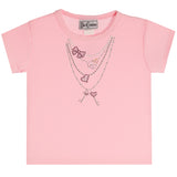 Necklace Short Sleeve Rib Tee