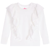 Ruffle Knit Front and BackTop - Denny's