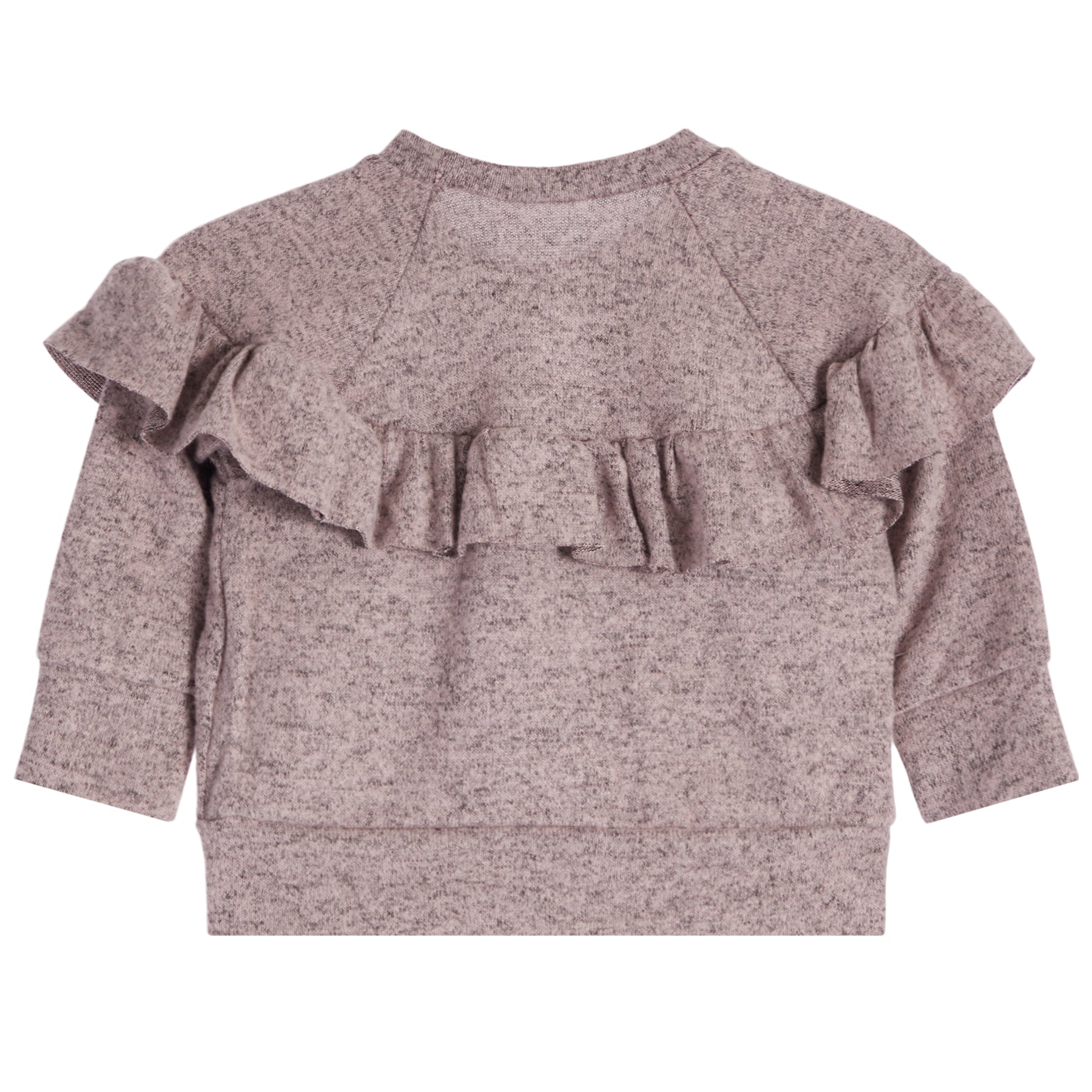 Ruffle Peasant Sweatshirt - Denny's