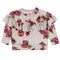 Peasant Ruffle Sweatshirt Floral - Denny's