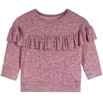 Peasant Ruffle Sweatshirt - Denny's