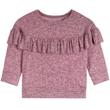 Peasant Ruffle Sweatshirt - Denny's