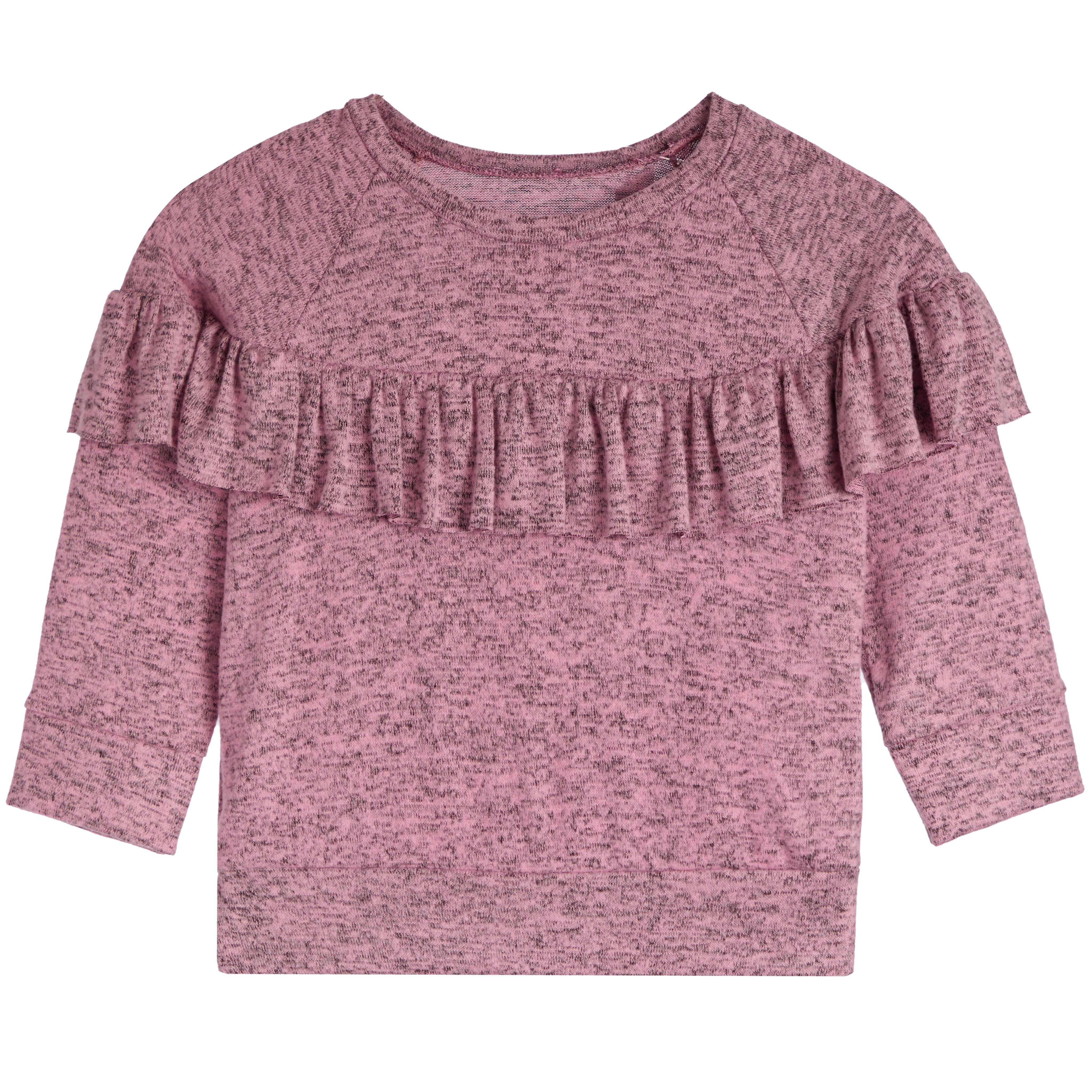 Peasant Ruffle Sweatshirt - Denny's