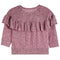 Peasant Ruffle Sweatshirt - Denny's