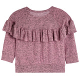 Peasant Ruffle Sweatshirt - Denny's