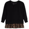 Leopard Ruffle Sweatshirt - Denny's