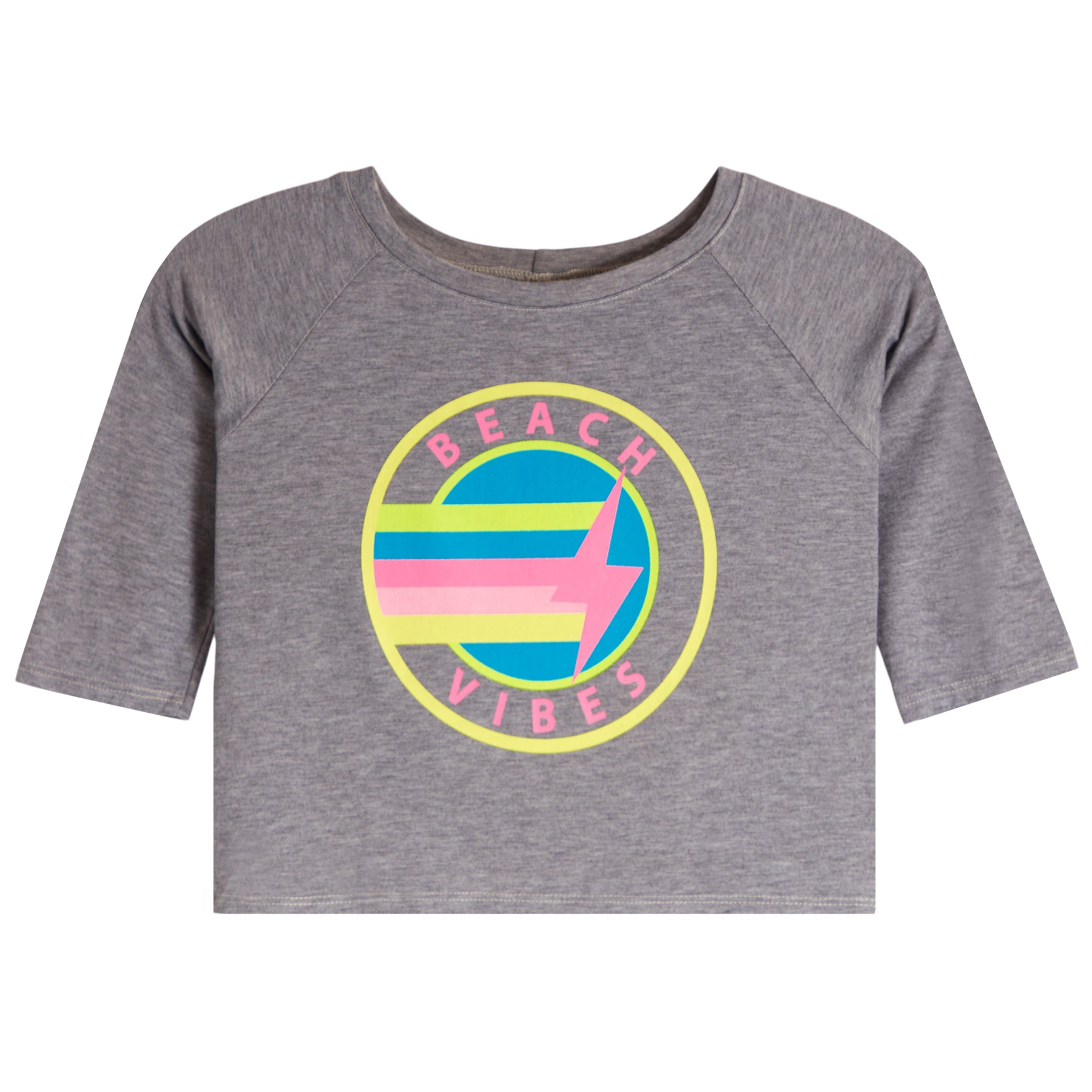 3/4 Sleeve Beach Vibes Top - Denny's