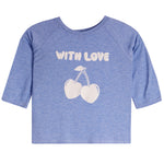 Love Cherry 3/4 Sleeve Tee - Denny's