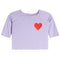 3/4 Sleeve Red Heart Top - Denny's