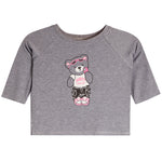 3/4 Sleeve Varisty Bear Top - Denny's