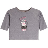 3/4 Sleeve Varisty Bear Top - Denny's