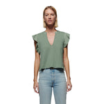 Constance V-Neck Top - Denny's