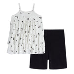 3 Tier Daisy Ruffle Tank & Bike - Denny's