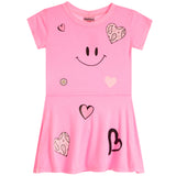 Bandana Toss Short Sleeve Dress