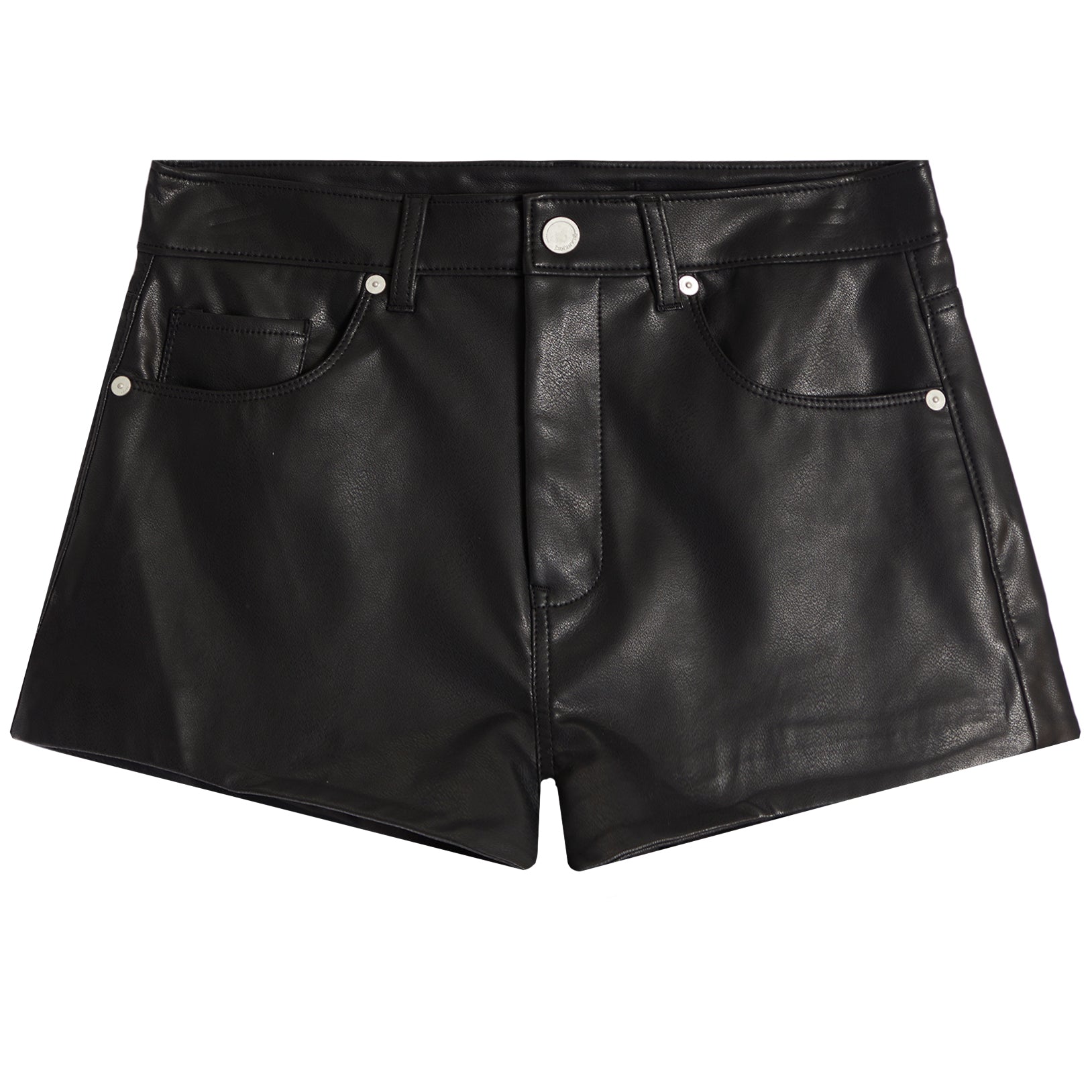 Rock Star Pleather Short - Denny's