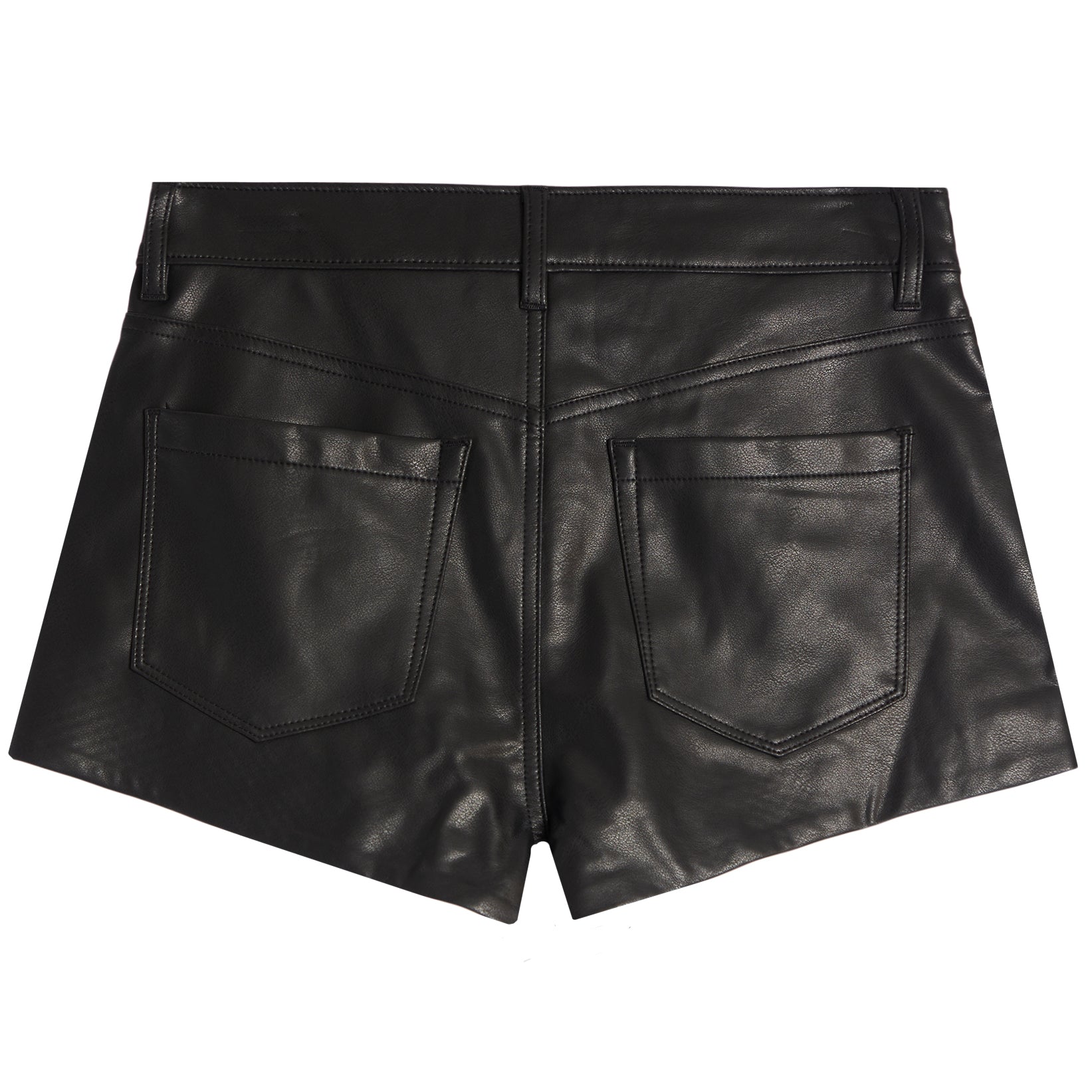 Rock Star Pleather Short - Denny's