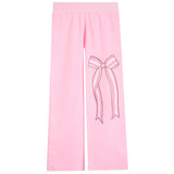 Bow Wide Leg Pant