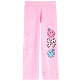 Polka Dot Icons Flare Pant