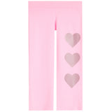 Wide Leg Pant With 3 Silver Hearts