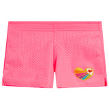 Stone Rainbow Patch Mesh Short