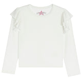 Hacci Ruffle Sleeve Shirt - Denny's