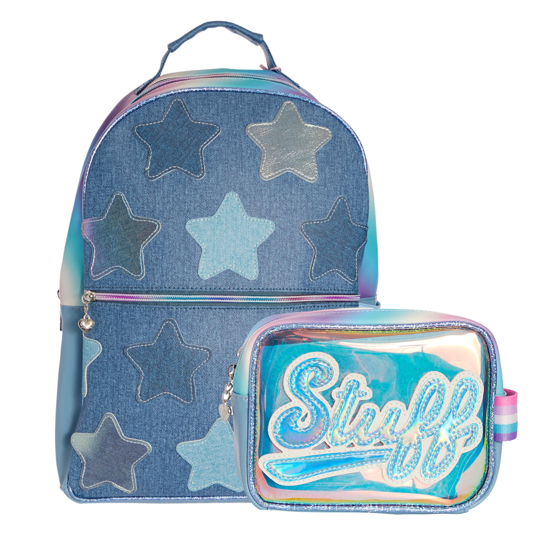 Denim Stars Large Backpack - Denny's
