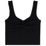 Ribbed Cinched Tank - Denny's