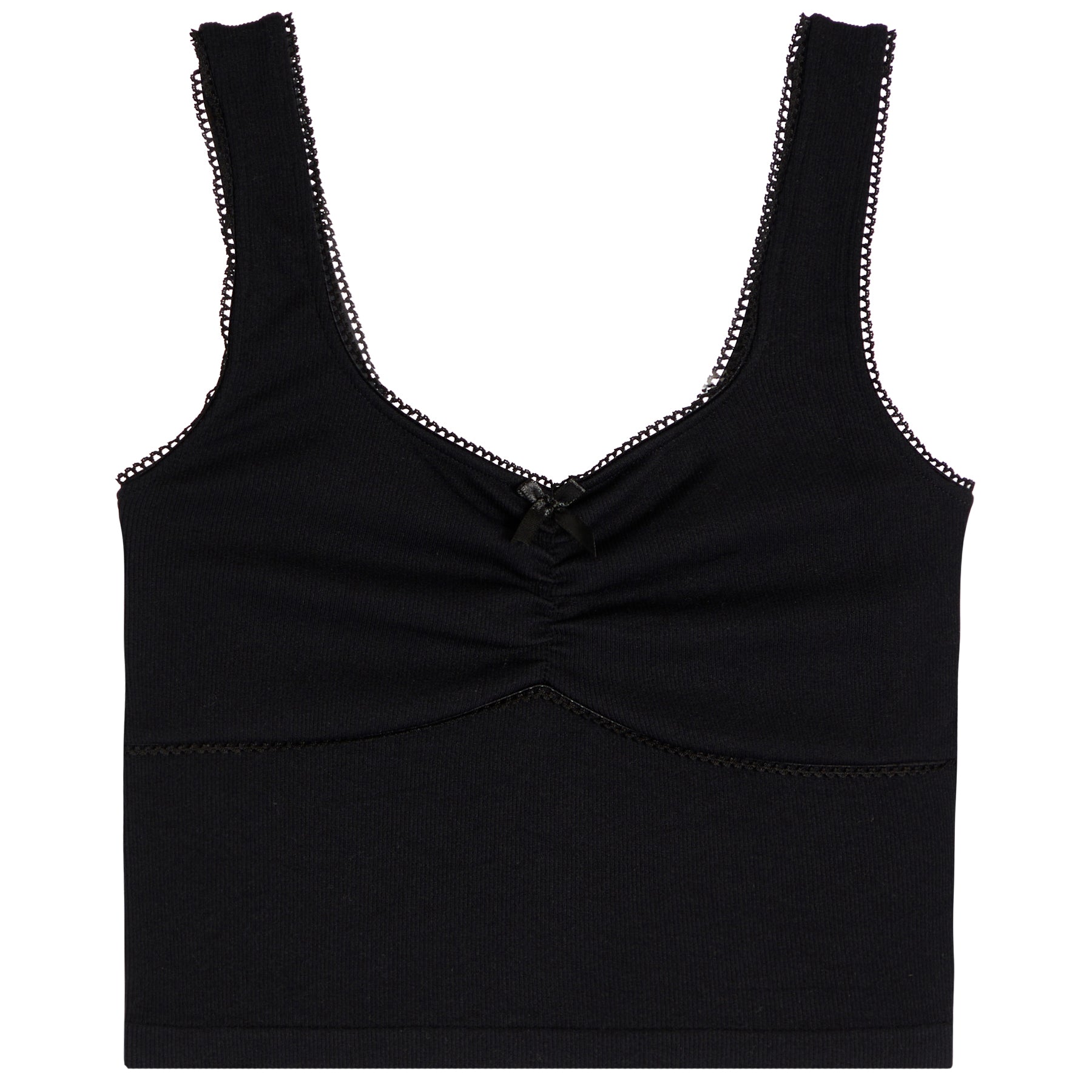 Ribbed Cinched Tank - Denny's