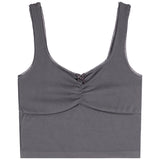 Ribbed Cinched Tank - Denny's