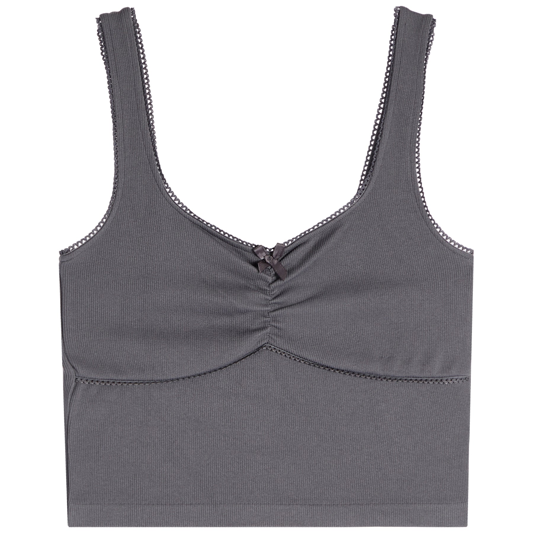Ribbed Cinched Tank - Denny's
