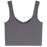 Ribbed Cinched Tank - Denny's