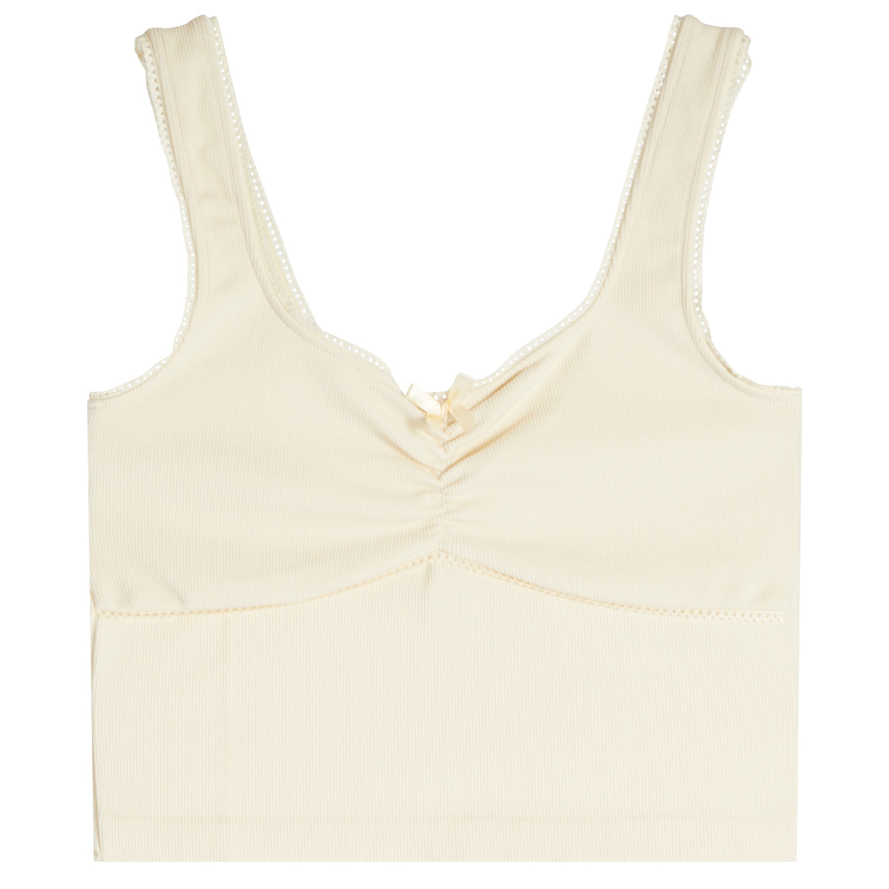 Ribbed Cinched Tank - Denny's