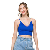 Lace Trim Tank - Denny's