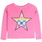 Checked Star Cropped Sweatshirt - Denny's