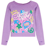 Girls Rule Raglan Sweatshirt - Denny's