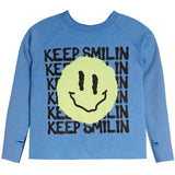 Keep Smilin Thumbhole Sweatshirt - Denny's
