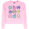 Allover Polka Dot Icons Sweatshirt - Denny's