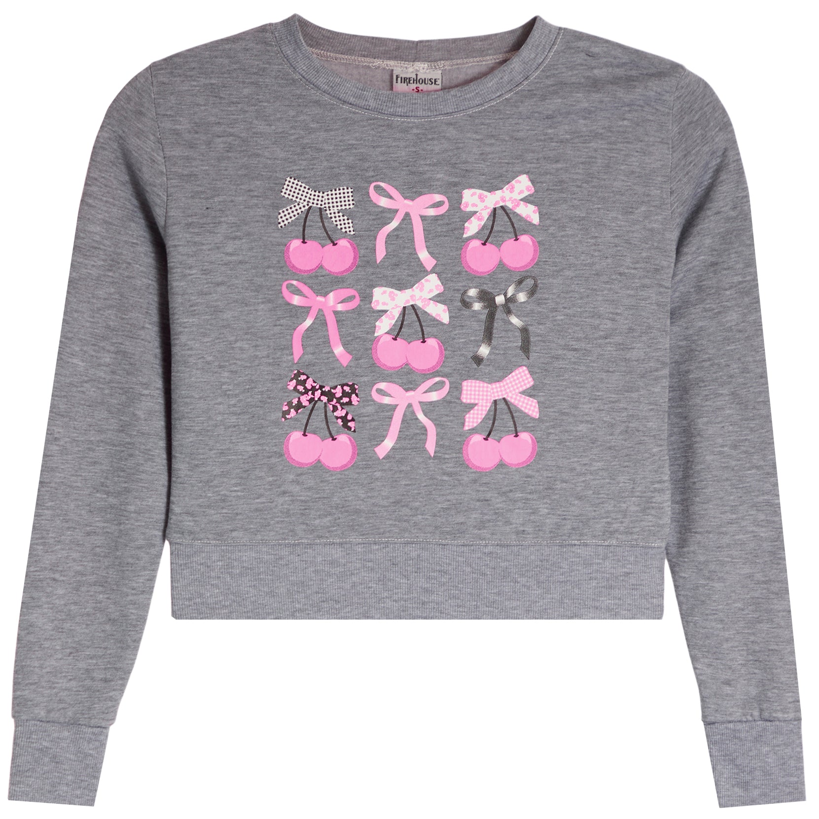 Crew Sweatshirt With Multi Bows - Denny's