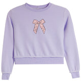 Pink Bow Reverse Crewneck Sweatshirt